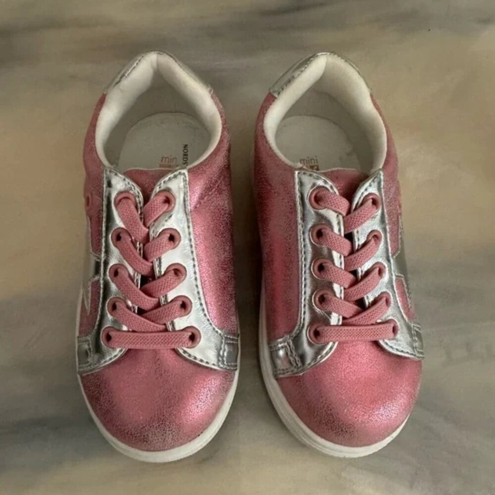 Sperry Kids Sparkling Silver Sneakers